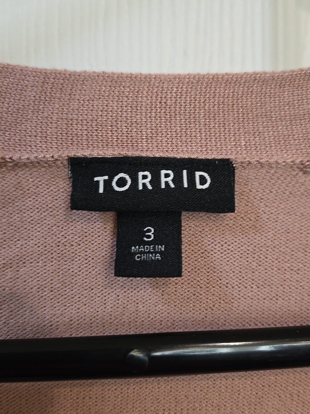 torrid Dusty Mauve Open-Front Cardigan Sweater - Picture 2 of 4